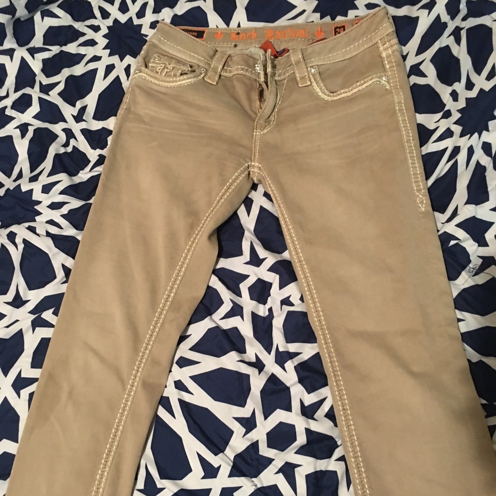 Women’s rock revival jeans size 28